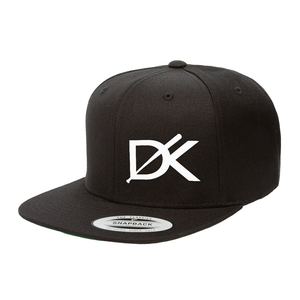 DingerKing Logo Flat-Bill Snapback Hat