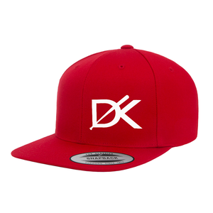 DingerKing Logo Flat-Bill Snapback Hat