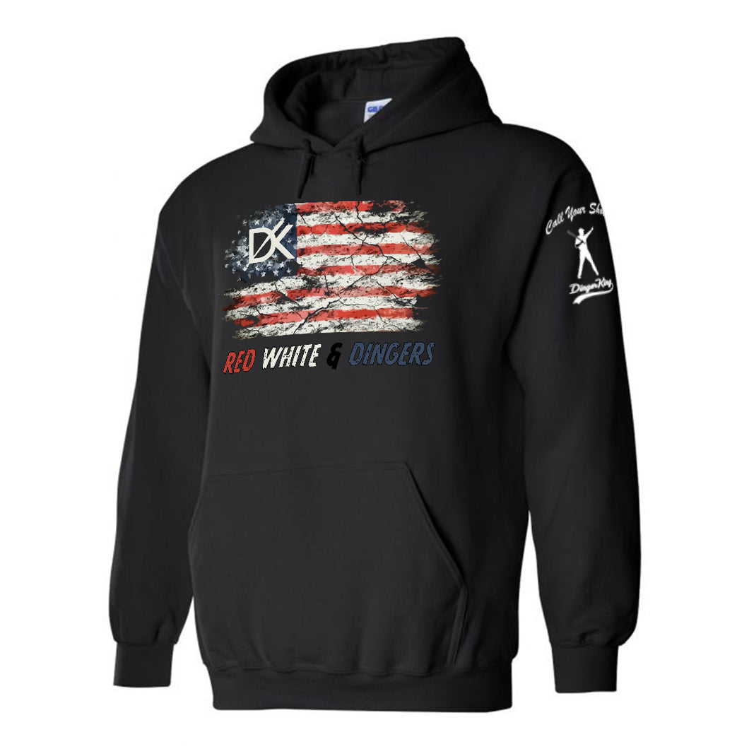 Red White & Dingers Hoodie