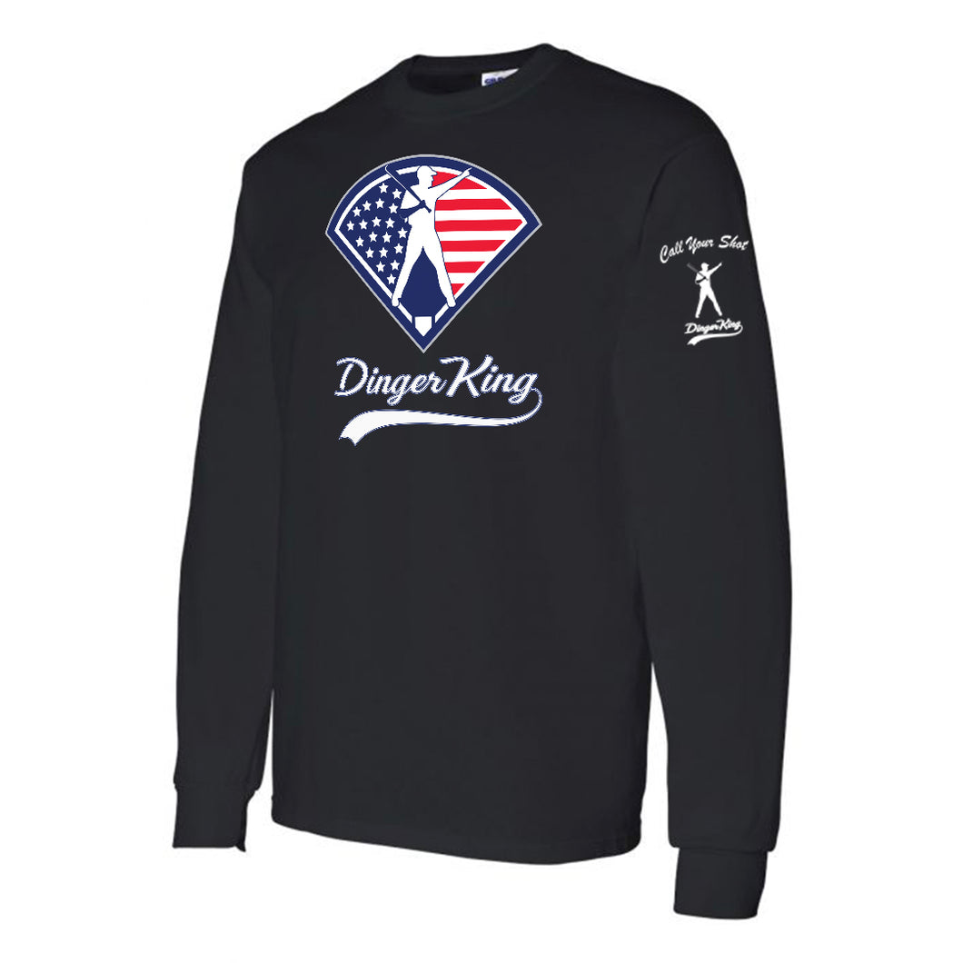 Dingerking USA Logo Long Sleeve