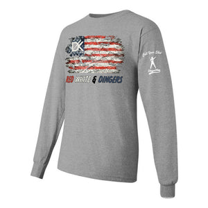 Red White & Dingers Long Sleeve