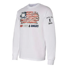 Load image into Gallery viewer, Red White &amp; Dingers Long Sleeve