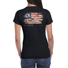 Load image into Gallery viewer, Red White &amp; Dingers PREMIUM Women&#39;s Tee