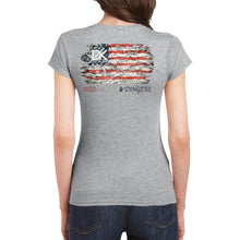 Load image into Gallery viewer, Red White &amp; Dingers PREMIUM Women&#39;s Tee