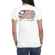 Load image into Gallery viewer, Red White &amp; Dingers PREMIUM Women&#39;s Tee