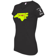 Load image into Gallery viewer, NC HOME Plate Softball Women&#39;s V-Neck