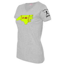 Load image into Gallery viewer, NC HOME Plate Softball Women&#39;s V-Neck