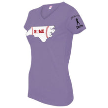 Load image into Gallery viewer, NC HOME Plate Women&#39;s V-Neck