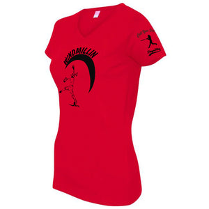 Windmillin' Women's V-Neck