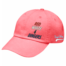 Load image into Gallery viewer, Red White &amp; Dingers Cotton Twill Hat