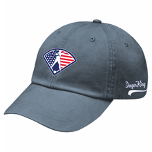 Load image into Gallery viewer, DingerKing USA Logo Cotton Twill Hat