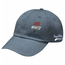 Load image into Gallery viewer, Red White &amp; Dingers Cotton Twill Hat