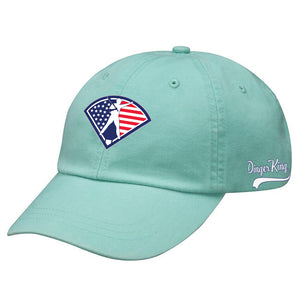 DingerKing USA Logo Cotton Twill Hat