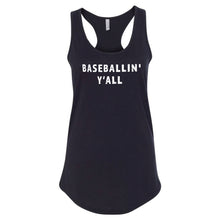 Load image into Gallery viewer, Baseballin&#39; Y&#39;all Women&#39;s Tank