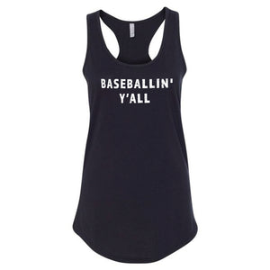 Baseballin' Y'all Women's Tank