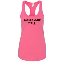 Load image into Gallery viewer, Baseballin&#39; Y&#39;all Women&#39;s Tank