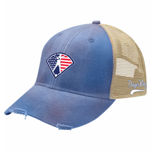 Load image into Gallery viewer, DingerKing USA Logo Trucker Hat