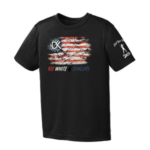 Red White & Dingers Youth Performance Tee