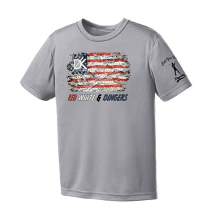 Red White & Dingers Youth Performance Tee