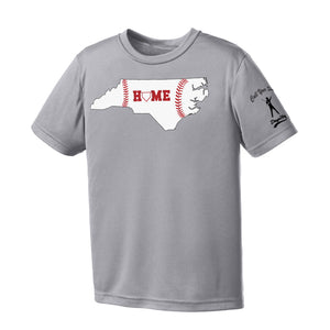 NC HOME Plate Youth Performance Tee