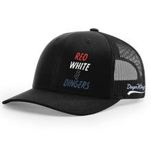 Load image into Gallery viewer, Red White &amp; Dingers Men&#39;s Trucker Hat