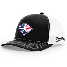 Load image into Gallery viewer, DingerKing USA Logo Men&#39;s Trucker Hat