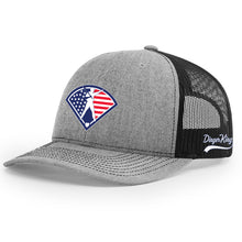 Load image into Gallery viewer, DingerKing USA Logo Men&#39;s Trucker Hat