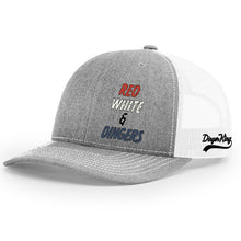 Load image into Gallery viewer, Red White &amp; Dingers Men&#39;s Trucker Hat