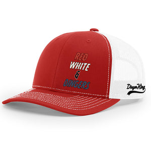 Red White & Dingers Men's Trucker Hat