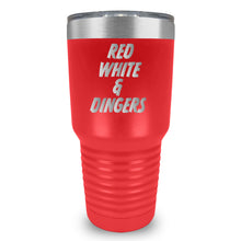 Load image into Gallery viewer, Red White &amp; Dingers Drinkware